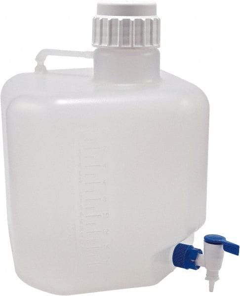 Dynalon Labware - 20,000 mL Carboy - Polypropylene, Translucent, 16-1/2" High x 11.8" Diam, 90mm Cap - Top Tool & Supply