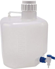 Dynalon Labware - 20,000 mL Carboy - Polypropylene, Translucent, 16-1/2" High x 11.8" Diam, 90mm Cap - Top Tool & Supply