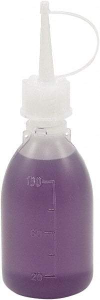 Dynalon Labware - 100 mL Dispensing Bottle - Polyethylene, Translucent, 5.7" High x 1.9" Diam, 15mm Cap - Top Tool & Supply