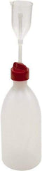 Dynalon Labware - 500 mL Dispensing Bottle - Polyethylene, Translucent, 12.8" High x 3" Diam - Top Tool & Supply