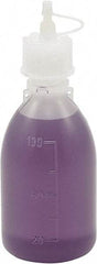 Dynalon Labware - 100 mL Dispensing Bottle - Polyethylene, Translucent, 5" High x 1.9" Diam, 15mm Cap - Top Tool & Supply