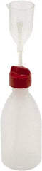 Dynalon Labware - 250 mL Dispensing Bottle - Polyethylene, Translucent, 11.1" High x 2.4" Diam - Top Tool & Supply