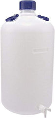 Dynalon Labware - 50,000 mL Carboy - Polyethylene, Translucent, 14.4" High x 13.8" Diam - Top Tool & Supply