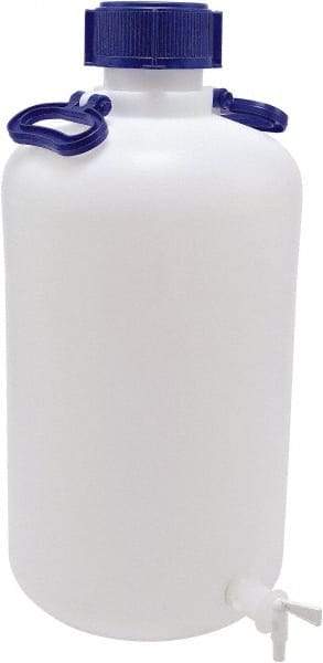 Dynalon Labware - 25,000 mL Carboy - Polyethylene, Translucent, 11" High x 11" Diam - Top Tool & Supply