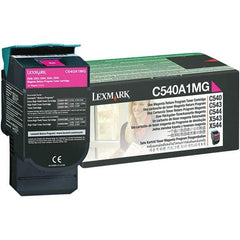 Lexmark - Magenta Toner Cartridge - Use with Lexmark C540n, C543dn, C544dn, C544dtn, C544dw, C544n, C546dtn, X543dn, X544dn, X544dtn, X544dw, X544n, X546dtn - Top Tool & Supply