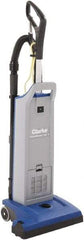 Clarke - Single Motor Upright Vacuum Cleaner - 14-1/2" Cleaning Width, 9" Amps, Ergonomic Handle - Top Tool & Supply