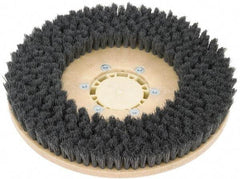 Clarke - 26" Diam Scrubbing Brush - 26" Machine, Black Pad, Polypropylene - Top Tool & Supply