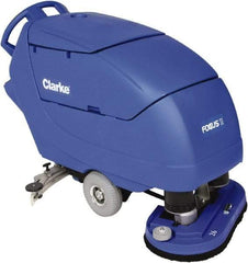 Clarke - 26" Cleaning Width, Battery Powered Floor Scrubber - 0.75 hp, 200 RPM, 23 Gal Tank Capacity - Top Tool & Supply