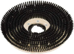 Clarke - 20" Diam Scrubbing Brush - 20" Machine, Black Pad, Polypropylene - Top Tool & Supply