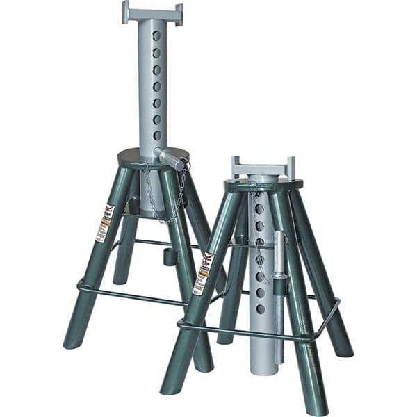 Safeguard - 20,000 Lb Capacity Jack Stand - 28-15/16 to 47-3/4" High - Top Tool & Supply