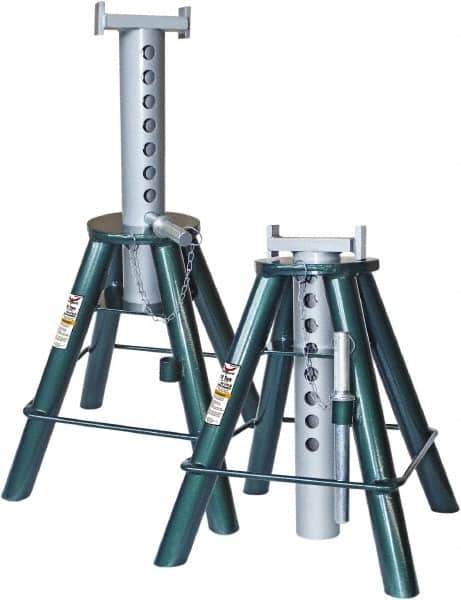 Safeguard - 20,000 Lb Capacity Jack Stand - 18-15/16 to 30-1/2" High - Top Tool & Supply