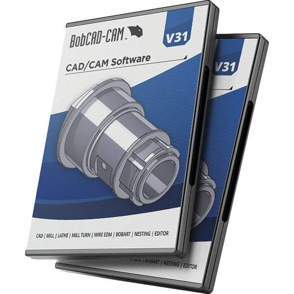 BobCAD-CAM - BobCAD-CAM V30 Mill 4 Axis Pro CD-ROM - Top Tool & Supply