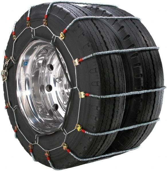 Peerless Chain - Dual Axle Tire Chains - For Use with 10.00-20, 11-22.5, 13/80-20, 305/70-22.5, 315/70.22.5 - Top Tool & Supply