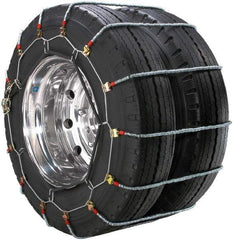 Peerless Chain - Dual Axle Tire Chains - For Use with 10.00-22, 11-24.5, 12.75-22.5, 315/80-22.5 - Top Tool & Supply