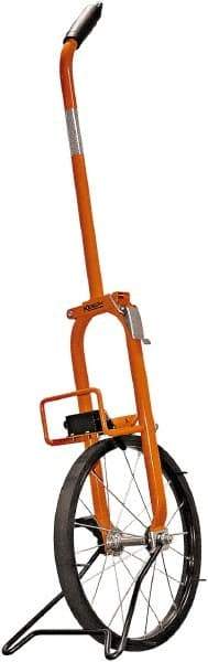 Keson - 99,999' Counter Limit, 3' OAL, Measuring Wheel - 2" Accuracy per 100", Measures in Feet - Top Tool & Supply