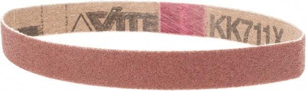 VSM - 1/2" Wide x 12" OAL, 150 Grit, Aluminum Oxide Abrasive Belt - Aluminum Oxide, Fine, Coated, X Weighted Cloth Backing, Wet/Dry, Series KK711X - Top Tool & Supply