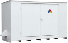 Enpac - Outdoor Safety Storage Buildings Number of Drums: 10 Fire Rated: Yes - Top Tool & Supply