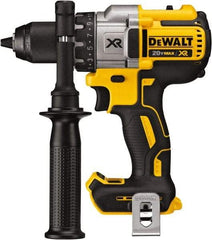 DeWALT - 20 Volt 1/2" Chuck Pistol Grip Handle Cordless Drill - 0-2000 RPM, Keyless Chuck, Reversible, Lithium-Ion Batteries Not Included - Top Tool & Supply