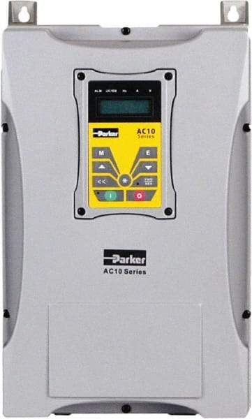 Parker - Three Phase, 230 Volt, 1/2 hp, Variable Frequency Drive - 7.87" Wide x 7.8" Deep x 16" High, IP66 - Top Tool & Supply