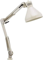 O.C. White - 43 Inch, Spring Suspension, Clamp on, LED, Shadow White, General Purpose Task Light - 250 Watt, 120 Volt, Nonmagnifying - Top Tool & Supply