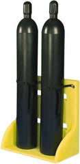 Enpac - Gas Cylinder Carts, Racks, Stands & Holders Type: Two Cylinder Wall/Floor Stand Fits Cylinder Diameter: 11-3/8 (Inch) - Top Tool & Supply