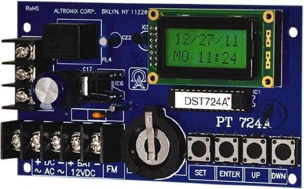 Altronix - 24 hr Digital Multi Function Timer - 120VAC/28VDC, 60 Watts, - Top Tool & Supply