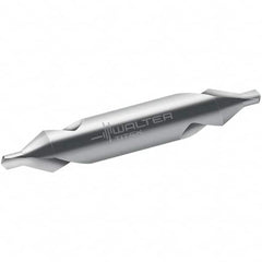 Walter-Titex - Metric Plain Cut 60° Incl Angle High Speed Steel Combo Drill & Countersink - Top Tool & Supply