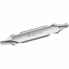 Walter-Titex - Metric Radius Cut 60° Incl Angle High Speed Steel Combo Drill & Countersink - Top Tool & Supply