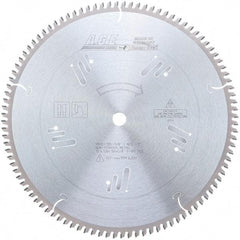 Amana Tool - 12" Diam, 5/8" Arbor Hole Diam, 100 Tooth Wet & Dry Cut Saw Blade - Carbide-Tipped, Clean Action, Standard Round Arbor - Top Tool & Supply