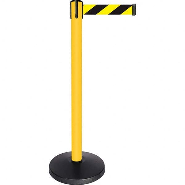 Tensator - Barrier Posts Type: Tensabarrier Post Post Color/Finish: Yellow - Top Tool & Supply