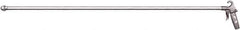 Guardair - 120 Max psi Reverse Force Nozzle Pistol Grip Blow Gun - 1/4 NPT Inlet, 48" Tube Length - Top Tool & Supply