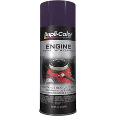 Dupli-Color - 12 oz Plum Purple Automotive Heat Resistant Paint - Gloss Finish, 500°F Max Temp, Comes in Aerosol Can - Top Tool & Supply