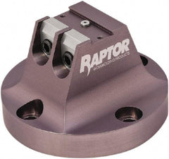 Raptor Workholding - 3/4" Jaw Width, 3" High Dovetail Vise - For Use with 4 & 5 Axis Workholding Systems - Top Tool & Supply