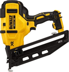 DeWALT - Cordless Cordless Brushless Finish Nailer - 16 Gauge Nail Diam, 1-1/4 to 2-1/2" Long Nail, Lithium-Ion Batteries Not Included - Top Tool & Supply