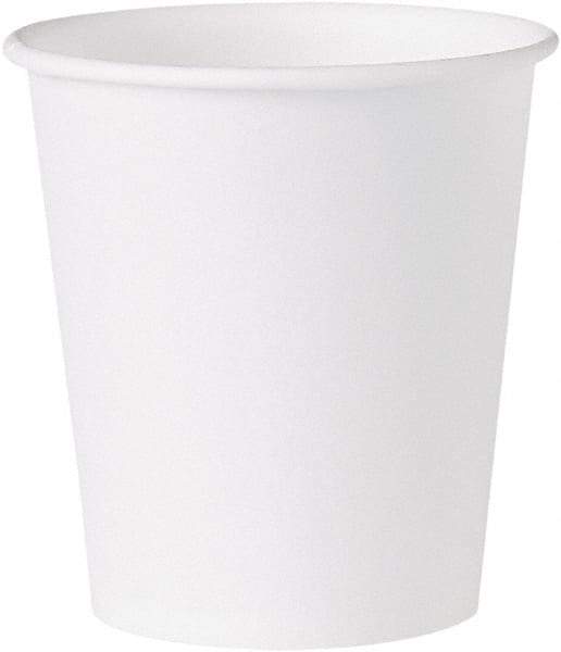 Solo - Paper Water Cups, 3 oz, 100/Bag, 50 Bags/Carton - White - Top Tool & Supply