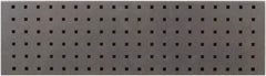 Triton - 31-1/2" Wide x 9" High Peg Board Strip - 1 Panel, Steel with Epoxy Coating, Silver - Top Tool & Supply