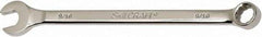 Ability One - 9/16" 12 Point Combination Wrench - 15° Offset Angle, Steel, Chrome Finish - Top Tool & Supply