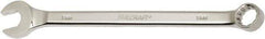 Ability One - 19mm 12 Point Combination Wrench - 15° Offset Angle, Steel, Chrome Finish - Top Tool & Supply