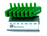 7 Piece - T6; T7; T8; T9; T10; T15; T20 MagicSpring® - Torx Wing Handle Set - Top Tool & Supply