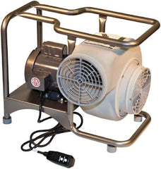 AIR Systems - 8" Inlet, Electric AC Centrifugal Blower - 0.75 hp, 1,308 CFM (Free Air), 220 Max Voltage Rating - Top Tool & Supply