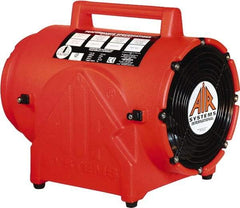 AIR Systems - 8" Inlet, Electric AC Contractor Grade Axial Fan - 0.33 hp, 826 CFM (Free Air), 220 Max Voltage Rating - Top Tool & Supply