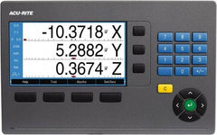 Acu-Rite - 3 Axes, Milling, Lathe & Grinding Compatible DRO Counter - Color TFT Display - Top Tool & Supply