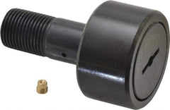 Accurate Bushing - 1-3/4" Roller Diam x 1" Width, 3/4" Stud Diam x 1-3/4" Length, Stud Cam Follower - Steel, 7/8" Thread Length, 3/4-16 Thread, 2-3/4" OAL, 7,870 Lb Dynamic Cap, 7,950 Lb Static Cap - Top Tool & Supply