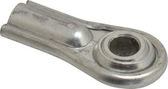 Alinabal - 1/2" ID, Female Spherical Rod End - 1/2-20 LH, Carbon Steel with Steel Raceway - Top Tool & Supply