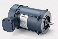 Leeson - 1/2 hp Explosion Proof Motor - F56C NEMA Frame, 208-230/460 Volts, 67% Efficiency at Full Load - Top Tool & Supply