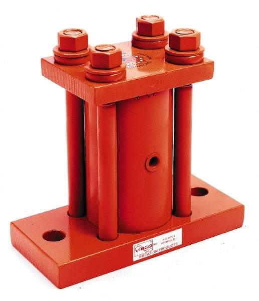 Vibco - 10 Cubic Feet per Minute, 7,000 RPM, 80 Decibel, Pneumatic Vibrator - 6" Long x 3" Wide x 7-1/2" High, 1/4 Port Inlet, 1/4 Port Outlet - Top Tool & Supply