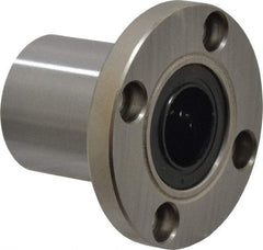 Value Collection - 16mm ID, Round Flanged Single Linear Bearing - 28mm OD - Top Tool & Supply