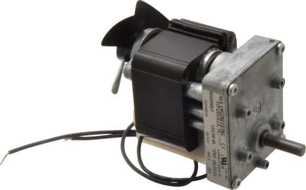 Made in USA - 115 Volt, 50 RPM, 69:1 Gear Ratio, CM Gearmotor - 20 Torque - Top Tool & Supply