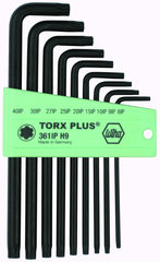 9 Piece - IP8; IP9; IP10; IP15; IP20; IP25; IP27; IP30; IP40 - TorxPlus L-Key Long Arm Set - Top Tool & Supply