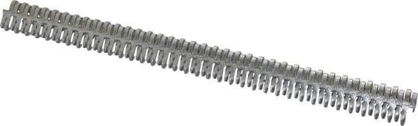 Value Collection - Conveyor Belt Lacing - 12" OAL x 12" Belt Width, 3/16 to 7/32" Belt - Top Tool & Supply